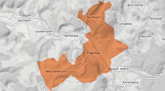 Mietspiegelkarte Themar Themar