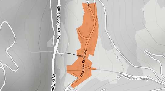 Mietspiegelkarte Todtmoos Glash&uuml;tte