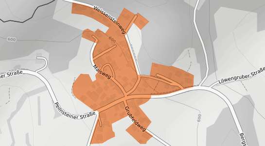 Mietspiegelkarte Traitsching Sitzenberg