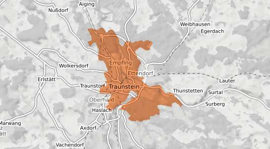 Mietspiegelkarte Traunstein Traunstein