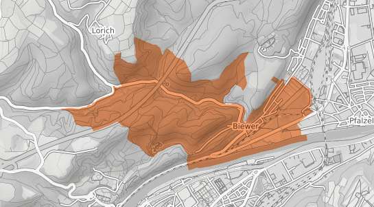 Mietspiegelkarte Trier Biewer