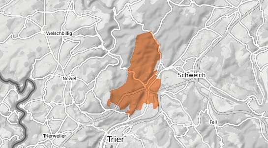 Mietspiegelkarte Trier Ehrang