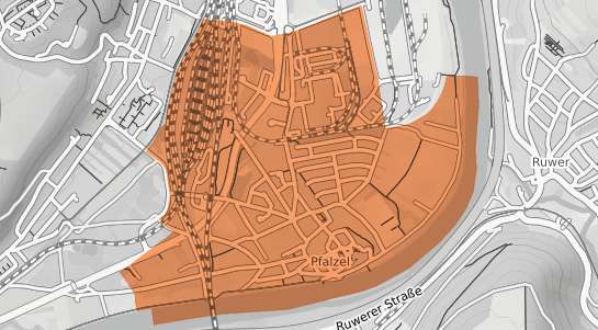 Mietspiegelkarte Trier Pfalzel