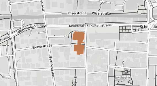 Mietspiegelkarte T&uuml;bingen Innenstadt