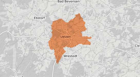 Mietspiegelkarte Uelzen &Uuml;lzen