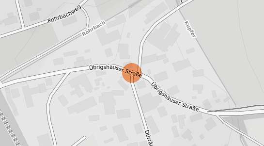 Mietspiegelkarte Unterm&uuml;nkheim Kupfer