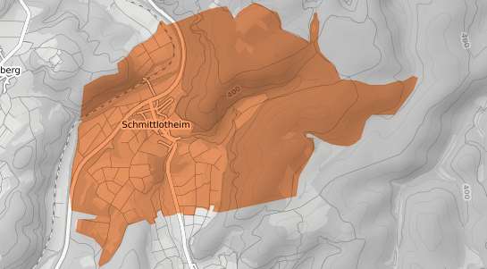 Mietspiegelkarte V&ouml;hl Schmittlotheim