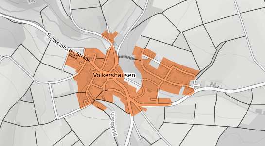 Mietspiegelkarte V&ouml;lkershausen (Vacha) V&ouml;lkershausen