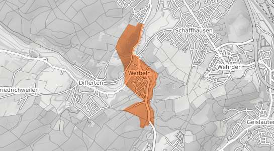 Mietspiegelkarte Wadgassen Werbeln