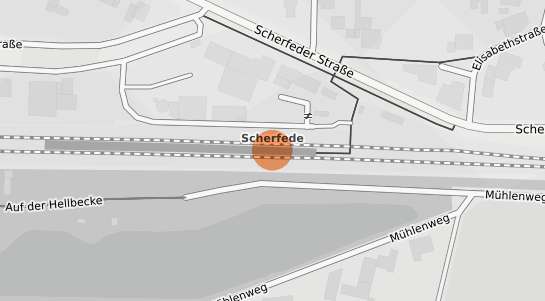 Mietspiegelkarte Warburg Scherfede