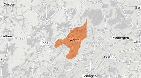 Mietspiegelkarte Werlte Werlte