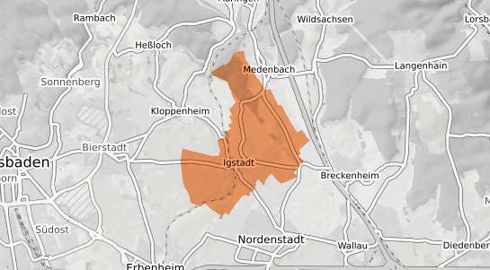 Mietspiegelkarte Wiesbaden Igstadt