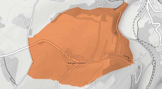 Mietspiegelkarte Wildetaube Altgernsdorf