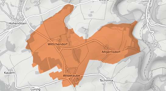 Mietspiegelkarte Wildetaube Wildetaube