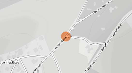 Mietspiegelkarte Winterberg Lennepl&auml;tze