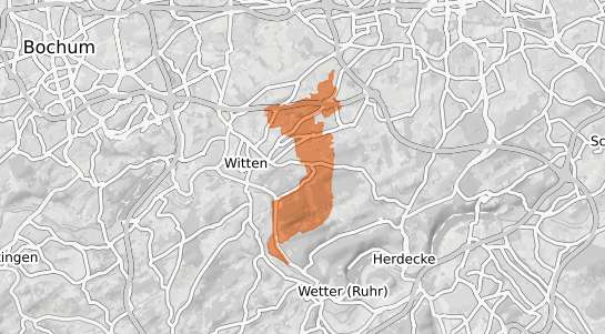 Mietspiegelkarte Witten Annen