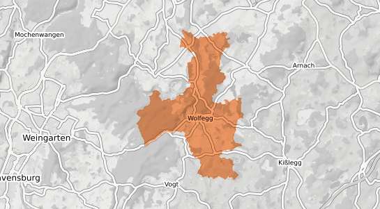 Mietspiegelkarte Wolfegg Wolfegg