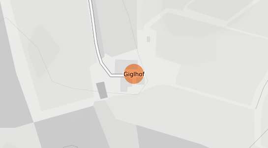Mietspiegelkarte Wolnzach Giglhof