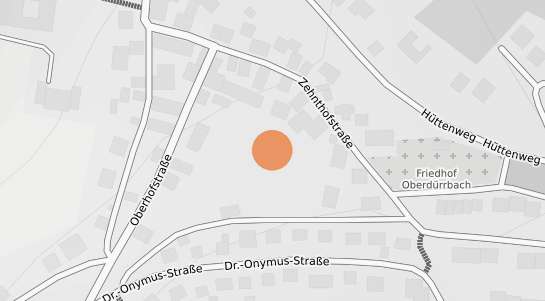 Mietspiegelkarte W&uuml;rzburg Oberd&uuml;rrbach