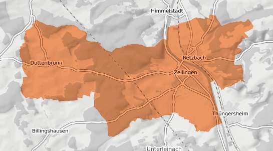 Mietspiegelkarte Zellingen Zellingen