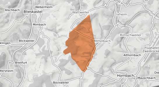 Mietspiegelkarte Zweibr&uuml;cken Hengstbach